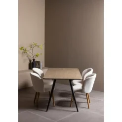 WOOOD Tablo 2-Standen Poot Conisch 1 Stuks - Metaal - Zwart - 72x79x10 Outlet