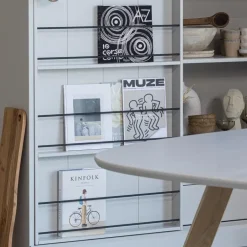 WOOOD Tablo 3-Standen Poot Vierkant Kd - Eiken - set van 2 - 79x72x10 Discount