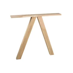 WOOOD Tablo 3-Standen Poot Vierkant Kd - Eiken - set van 2 - 79x72x10 Discount