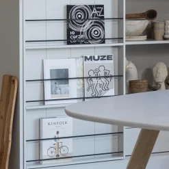 WOOOD Tablo 3-Standen Poot Vierkant Kd - Eiken - set van 2 - 79x72x10 Discount