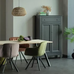 WOOOD Tablo Tafelblad - Eiken - 200x2,4x90 Best