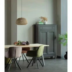 WOOOD Tablo Tafelblad - Eiken - 200x2,4x90 Best