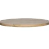WOOOD Tablo Tafelblad Rond - Mango - White Wash - 120x120 Discount
