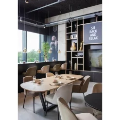 WOOOD Tablo Tafelpoot - Metaal - Zwart - 73x147x71 Online