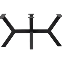 WOOOD Tablo Tafelpoot - Metaal - Zwart - 75x79x71 Clearance