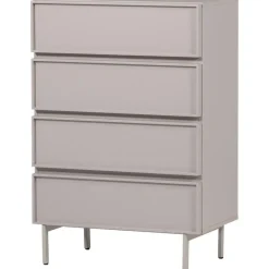 WOOOD Tours Ladekast 4 Lades - Melamine/ MDF - Zand - 102x70x42 Online