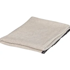 WOOOD Unique Plaid - Viscose/Linnen - Zwart/Off White - 53x49x48 New