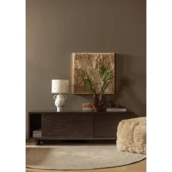 WOOOD Utopia Vloerkleed - Wol/Katoen - Naturel - 1x200x200 Hot