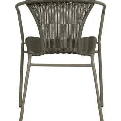 WOOOD Weston Stoelen Buiten - Rattan/Metaal - Jungle - Set van 4 Clearance