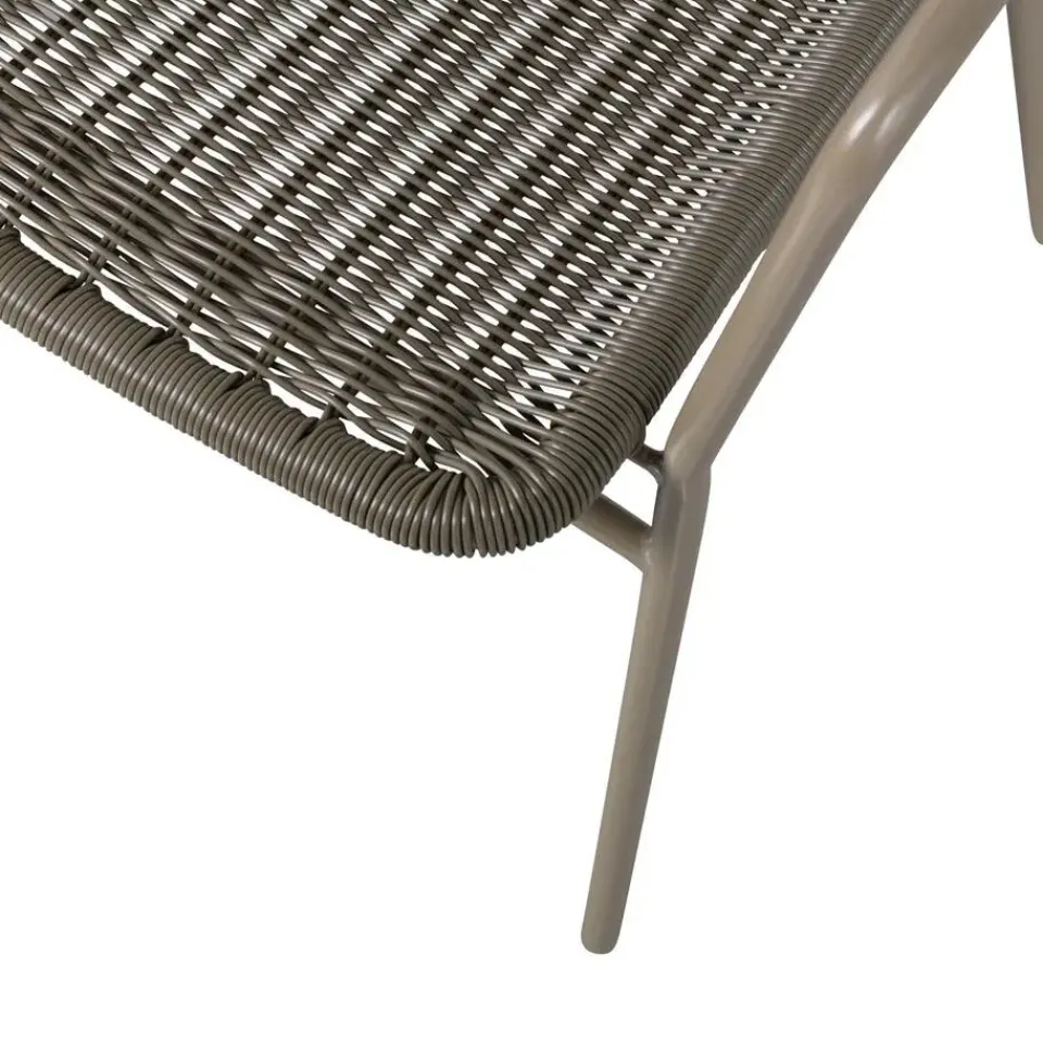 WOOOD Weston Stoelen Buiten - Rattan/Metaal - Jungle - Set van 4 Clearance