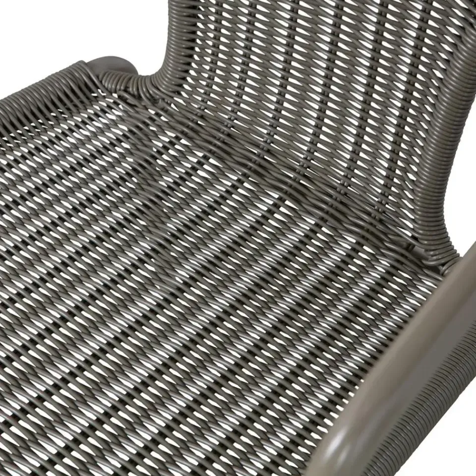 WOOOD Weston Stoelen Buiten - Rattan/Metaal - Jungle - Set van 4 Clearance