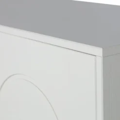 WOOOD Xina Lage Kast - Grenen - Wolkengrijs - 149x90x40 New