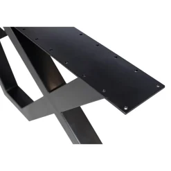 WOOOD X-Poot Picknick Buiten Tablo - Metaal - Zwart - 70x142x13 Hot