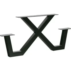 WOOOD X-Poot Picknick Buiten Tablo - Metaal - Zwart - 70x142x13 Hot