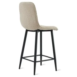 HomeMixx 2x Barkruk Yerevan - Bouclé Taupe New