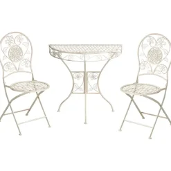 Leen Bakker YAVIZA - Bistroset - Lichtbeige - IJzer