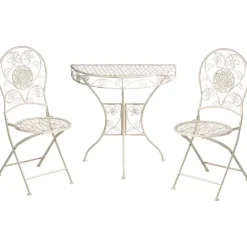 Leen Bakker YAVIZA - Bistroset - Lichtbeige - IJzer