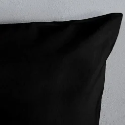 Zavelo Basic Uni Dekbedovertrek Zwart-2-persoons (200 x 200/220 cm) Best