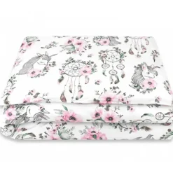 Zavelo Ledikant Dekbedovertrek Dromenvanger 100 x 135 cm Hot