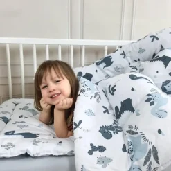 Zavelo Peuter Dekbedovertrek Dino's 120 x 150 cm Outlet