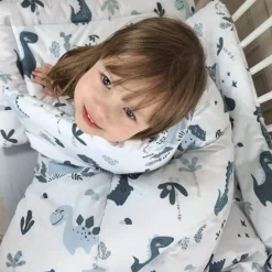 Zavelo Peuter Dekbedovertrek Dino's 120 x 150 cm Outlet