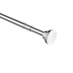 ACAZA Zelf Opspannende Gordijnroede voor Gordijn - Zilver New