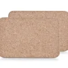 Zeller Placemat - 2x stuks - bruin - kurk - 30 x 20 Outlet