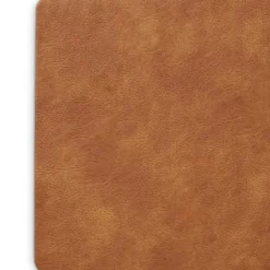Zeller placemats lederlook - cognac bruin - 45 x 30 cm Online
