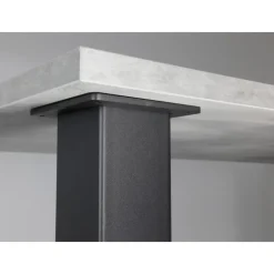 IVOL Zwarte Tafelpoot Vierkant - 80 x 80 x 720 mm Clearance