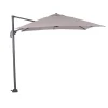 Garden Impressions Zweefparasol Hawaii S - met voet en hoes - Zand - 250 x 250 cm Discount